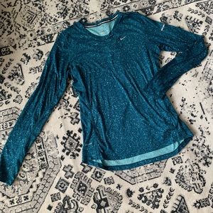 long sleeve nike galaxy dri fit top